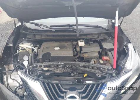 2018 Nissan Murano Sl from USA, damaged, VIN 5N1AZ2MH2JN126107